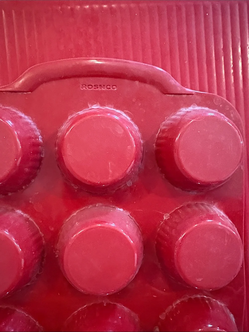 Flexible Red Silicone Baking Set
